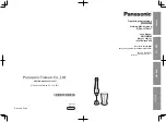 Preview for 1 page of Panasonic MX-S101 Operating Instructions Manual