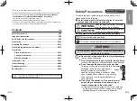 Preview for 2 page of Panasonic MX-S301 Operating Instructions Manual