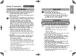 Preview for 3 page of Panasonic MX-S301 Operating Instructions Manual