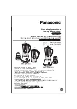 Panasonic MX-SM1031 Operating Instructions Manual предпросмотр