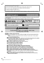 Preview for 2 page of Panasonic MX-V300 Operating Instructions Manual