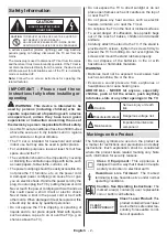 Предварительный просмотр 3 страницы Panasonic MX700E Operating Instructions Manual