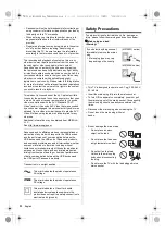 Предварительный просмотр 4 страницы Panasonic MZ1000G Series Operating Instructions Manual