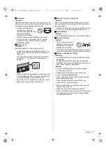 Предварительный просмотр 7 страницы Panasonic MZ1000G Series Operating Instructions Manual