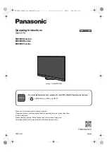 Panasonic MZ2000G Series Operating Instructions Manual предпросмотр