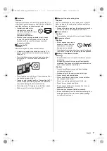 Предварительный просмотр 7 страницы Panasonic MZ2000H Series Operating Instructions Manual