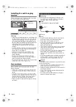 Предварительный просмотр 8 страницы Panasonic MZ2000H Series Operating Instructions Manual