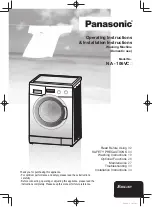 Panasonic NA-106VC Operating Instructions & Installation Instructions preview