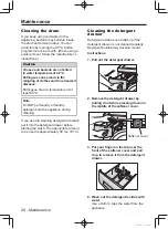 Preview for 28 page of Panasonic NA-106VC Operating Instructions & Installation Instructions