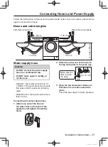 Preview for 37 page of Panasonic NA-106VC Operating Instructions & Installation Instructions