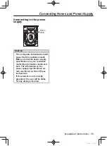 Preview for 39 page of Panasonic NA-106VC Operating Instructions & Installation Instructions