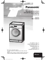 Preview for 1 page of Panasonic NA-106VC5 Operating Instructions & Installation Instructions