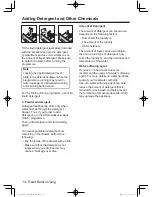 Preview for 14 page of Panasonic NA-106VC5 Operating Instructions & Installation Instructions