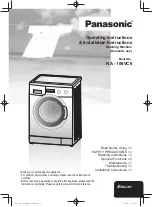 Panasonic NA-106VC6 Operating Instructions & Installation Instructions preview