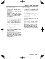 Preview for 5 page of Panasonic NA-107VC4 Operating Instructions & Installation Instructions