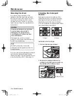 Preview for 24 page of Panasonic NA-107VC4 Operating Instructions & Installation Instructions