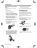 Preview for 26 page of Panasonic NA-107VC4 Operating Instructions & Installation Instructions