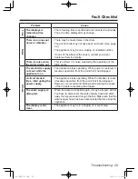 Preview for 29 page of Panasonic NA-107VC4 Operating Instructions & Installation Instructions