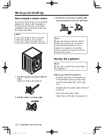 Preview for 32 page of Panasonic NA-107VC4 Operating Instructions & Installation Instructions