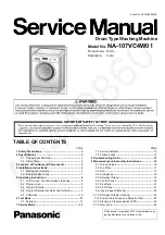 Panasonic NA-107VC4W01 Service Manual preview