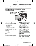 Preview for 13 page of Panasonic NA-107VC5 Operating Instructions & Installation Instructions