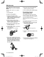 Preview for 30 page of Panasonic NA-107VC5 Operating Instructions & Installation Instructions