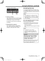 Предварительный просмотр 17 страницы Panasonic NA-107VC6 Operating Instructions Manual