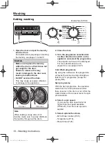 Предварительный просмотр 18 страницы Panasonic NA-107VC6 Operating Instructions Manual