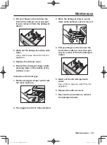 Предварительный просмотр 29 страницы Panasonic NA-107VC6 Operating Instructions Manual