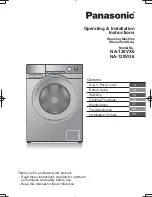 Panasonic NA-120VG6 Operating & Installation Instructions Manual предпросмотр