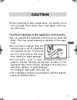 Preview for 7 page of Panasonic NA-120VG6 Operating & Installation Instructions Manual