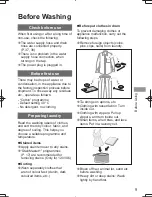 Preview for 9 page of Panasonic NA-120VG6 Operating & Installation Instructions Manual