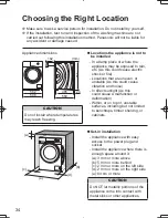 Preview for 34 page of Panasonic NA-120VG6 Operating & Installation Instructions Manual