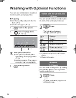 Предварительный просмотр 24 страницы Panasonic NA-120VX6 Operating & Installation Instructions Manual