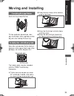 Предварительный просмотр 35 страницы Panasonic NA-120VX6 Operating & Installation Instructions Manual