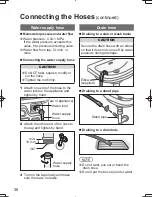 Предварительный просмотр 38 страницы Panasonic NA-120VX6 Operating & Installation Instructions Manual