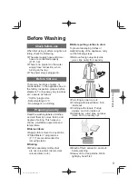 Предварительный просмотр 9 страницы Panasonic NA-120VX7 Operating & Installation Instructions Manual