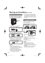 Предварительный просмотр 36 страницы Panasonic NA-120VX7 Operating & Installation Instructions Manual