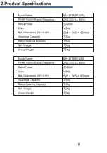 Предварительный просмотр 7 страницы Panasonic NA-126MB1LAS Service Manual