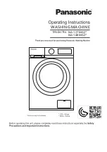 Preview for 1 page of Panasonic NA-127MG2 Series Operating Instructions Manual