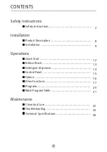 Preview for 2 page of Panasonic NA-127MG2 Series Operating Instructions Manual