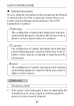 Preview for 4 page of Panasonic NA-127MG2 Series Operating Instructions Manual