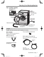 Предварительный просмотр 7 страницы Panasonic NA-127VB3 Operating Instructions & Installation Instructions