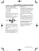 Предварительный просмотр 11 страницы Panasonic NA-127VB3 Operating Instructions & Installation Instructions