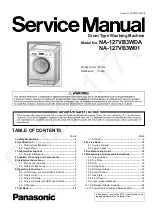 Preview for 1 page of Panasonic NA-127VB3W01 Service Manual