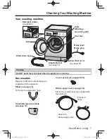 Предварительный просмотр 7 страницы Panasonic NA-127VB4 Operating Instructions & Installation Instructions