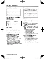 Предварительный просмотр 22 страницы Panasonic NA-127VB4 Operating Instructions & Installation Instructions