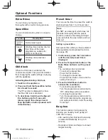 Preview for 30 page of Panasonic NA-127VB5 Operating Instructions & Installation Instructions