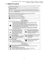 Preview for 3 page of Panasonic NA-127VB5WGB Service Manual