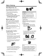 Предварительный просмотр 12 страницы Panasonic NA - 127VB6 Operating Instructions & Installation Instructions